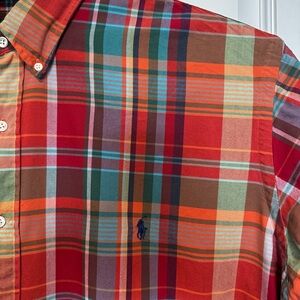 Polo Ralph Lauren Multicolor Long Sleeve Button-down Plaid Shirt - 3XLT